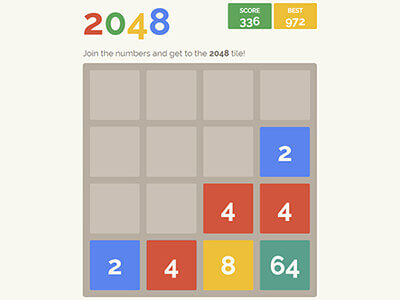 Google 2048遊戲